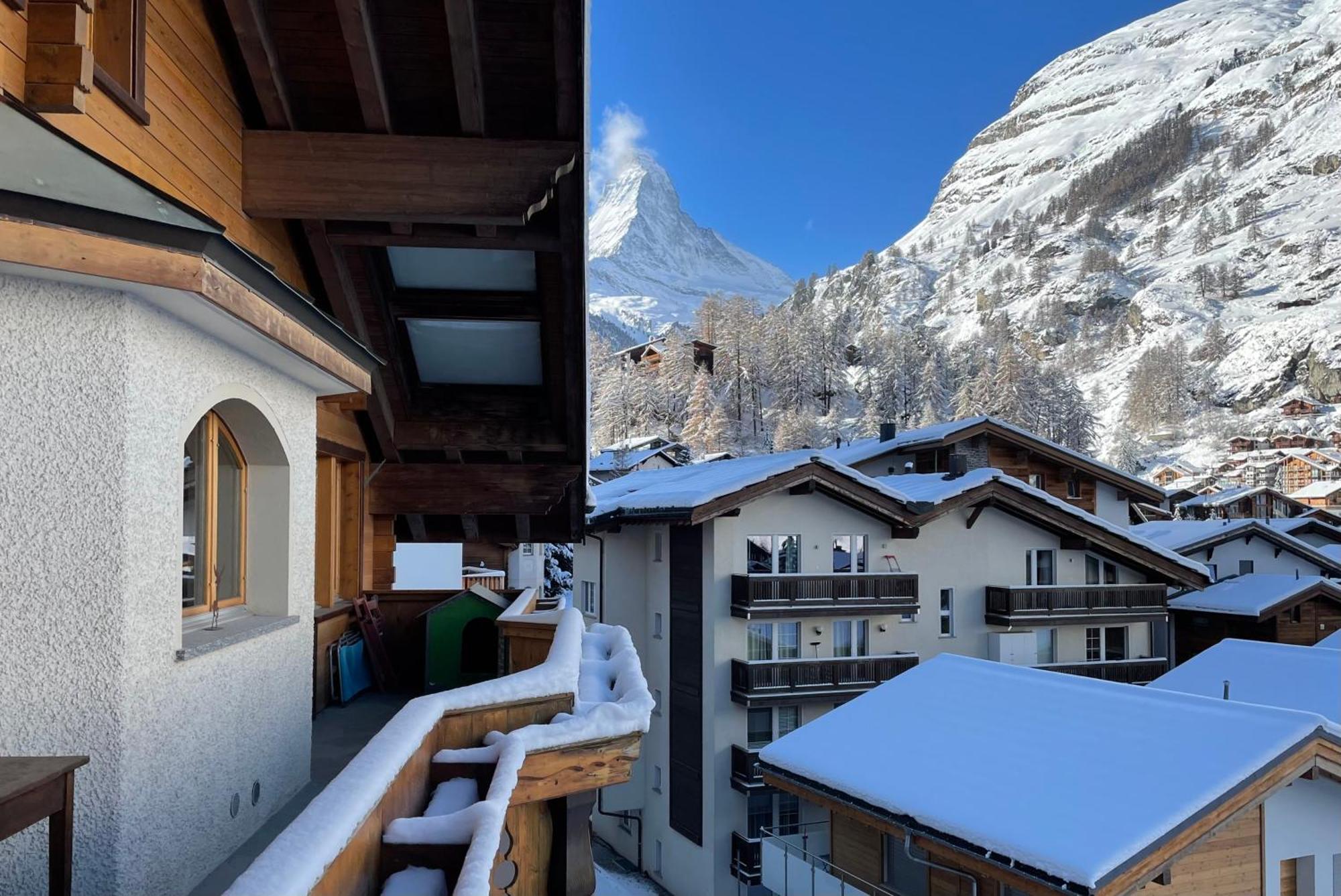 Haus Tiefbach - Apartment Cervino Zermatt Exteriér fotografie