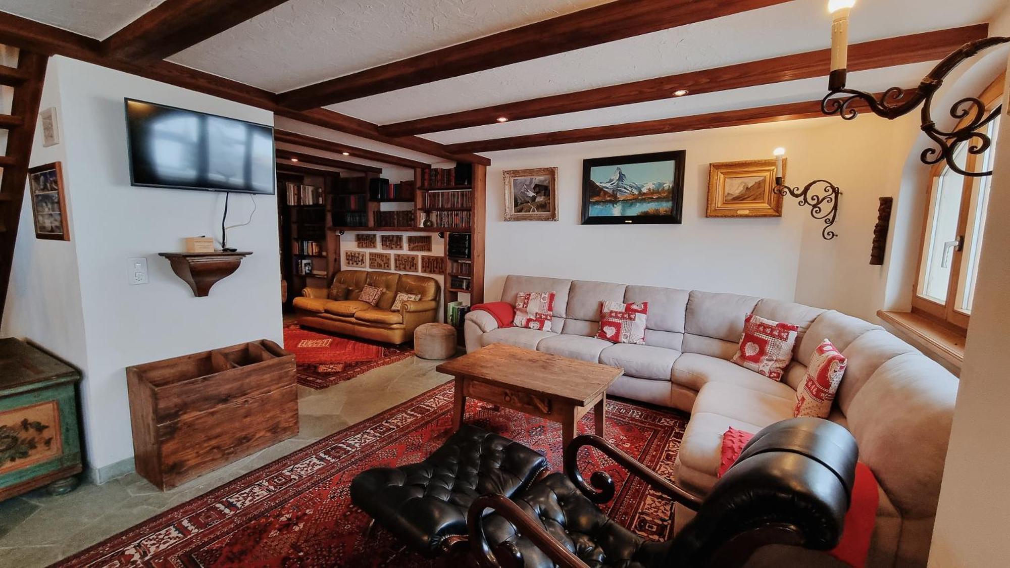 Haus Tiefbach - Apartment Cervino Zermatt Exteriér fotografie