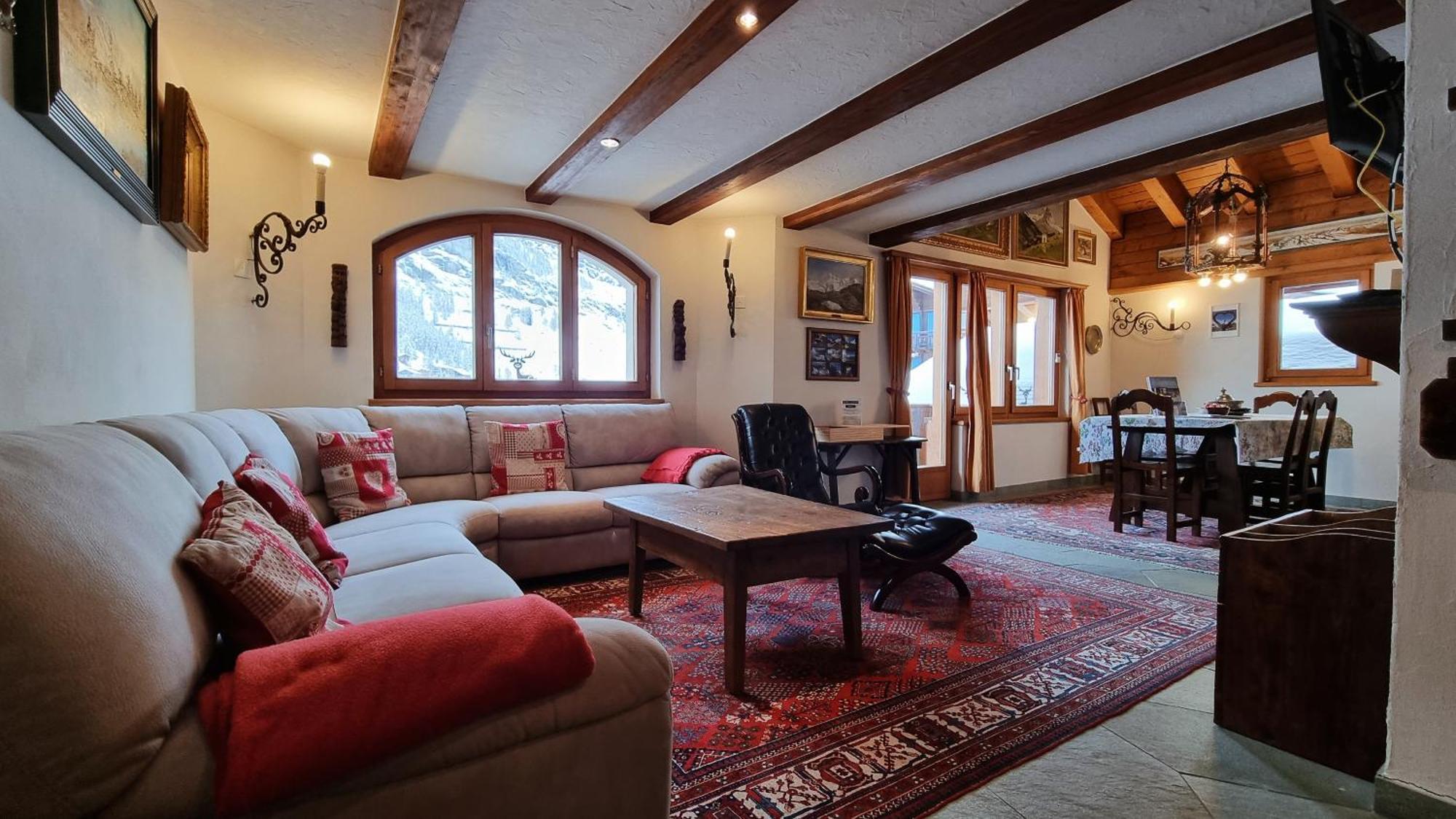 Haus Tiefbach - Apartment Cervino Zermatt Exteriér fotografie